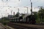 70 083 + 169 005-6 mit einem Sonderzu am Heimeranplatz ...