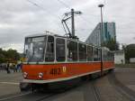 Eine KT4D auf dem Betriebshof Lichtenberg. Dieser Zug pendelte immer ... Eine KT4D auf dem Betriebshof Lichtenberg. Dieser Zug pendelte immer ...