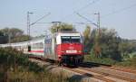101 070 Adler Mannheim am 26.9.2009 durch Einbeck-Salzderhelden mit IC ...