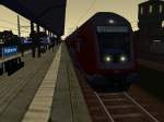 RE2 in Rathenow gleich gehts nach Cottbus der TF hatt ...
