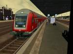 Pro Train 28 RE2 erreicht sein Zielbahnhof Cottbus um nach seinem 30 Min�tigen Aufenthalt zur�ck nach Rathenow zu Fahren.