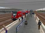 Pro Train 28 RE2 in Cottbus f�hrt wieder zur�ck nach Rathenow.