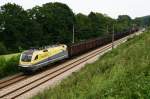 26.6.08 Weil die Summerauerbahn gesperrt war, wurden die CargoServ Leistungen ...