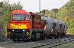 MaK G 2000 BB Die NE9 kommt in Dornap-Hahnenfurth an. am 25,09,09