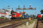 GySEV 1116 061 bringt den EC 965 Csardas von Wien ... GySEV 1116 061 bringt den EC 965 Csardas von Wien ...