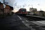 628 604 als RB von Giessen nach Alsfeld am 7.6.2009 ...