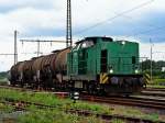 BR 293 BASF '1001' beim rangieren in Darmstadt-Kranichstein am 22.08.07