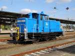 BR 363 363 027-1 der Press steht am 26.9.2009 abgestellt in Riesa.