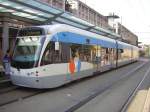 Der Saarbahn Zug f�hrt ...  Manfred Schneider 28.09.2009