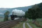 BR 01 01 045 (eigentlich 01 066) bei Lindach, 26.09.09.
