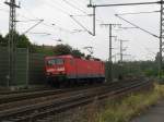 BR 143 Lokportraits 143 130-3, mit Beheimatung Halle/Saale, durchf�hrt am 28.09.'09 solo den Bahnhof Lehrte an Gleis 3