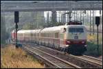 Nachschuss auf das seltene TEE Gespann. (Stralsund 27.09.09)  ...
