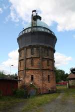 falkenberg-elster Der markante Wasserturm des ehemaligen BW Falkenberg oberer Bahnhof 12.09.09. Die Anlage ist nur an wenigen Wochenenden im Jahr zug�nglich, hier soll aber in naher Zukunft ein Eisenbahnmuseum entstehen. 