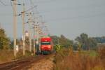 86-33 213 Steuerwagen voraus am REX 7128 von Payerbach-Reichenau nach ...