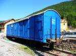vvt-vapeur-val-de-travers VVT - Ex Gbs 388 abgestellt in Noiraigue am 15.08.2009