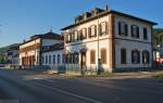Der Startbahnhof darf beim Streckenjubil�um nicht fehlen, auch wenn hier ...