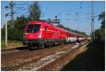 Tja, meine Version der neuesten Werbelok der �BB, 1116 003 ...
