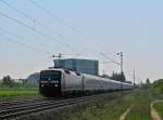 120 159(M�rklin-Werbelok) mit IC 2478.Am 26.09.09 in Lampertheim.  ...