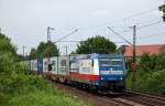 br-185-private 185 513 mit Boxxen gen S�den in Limmer