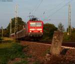 143 819-1 mit der RB 15540 (Wiesbaden Hbf-Koblenz Hbf) am ...