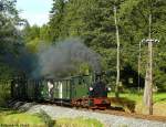 Presnitztalbahn Den Abschluss der (sicher nicht letzten I K-Serie meinerseits ;)) bildet diese Aufnahme der I K Nr.54 (99 7528), welche am 30.08.2009 nahe der Fahrzeughalle der IG Pre�nitztalbahn angefertigt werden konnte.