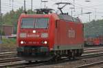 Railion 185 160 durchf�hrt am 29.9.09 Duisburg-Entenfang  ...