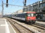 Hier eine RB nach Lausanne, bei der Ausfahrt am 29.7.2009 ...