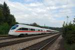 ICE 22 von Wien nach Dortmund, fotografiert am 30.09.2009 kurz ...