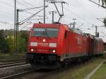 185 311-8 zieht am 30.09. 09 185 298-7 durch Lehrte  ...