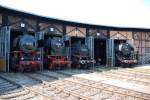 Ein Bild vom Lokschuppen des Museums Heilbronn. Aufgenommen am 27.09.2009. ...