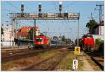 Die von den �BB an die GySEV vermietet 1116 061 ...