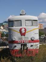 Diesellok T3-2-522 ...  Date Jan de Vries 02.10.2009