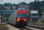 REX 1633 hat soeben Tullnerbach-Pressbaum. Die Aufnahme entstand am 30.09.2009. ...