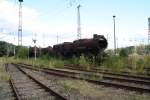 Die Schrottloks der Loksammlung Falz am 12.09.09 im ehemaligen BW ...