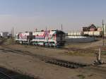 Sonstige 2ZAGAL-005 und 2ZAGAL-003 in die N�he von Sainshand am 20-9-2009. Dieses Bild entstand von unsere Zug aus.