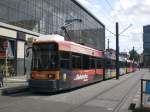 berlin Stra�enbahnlinie M4 nach S-Bahnhof Hackescher Markt am S+U Bahnhof Alexanderplatz.
