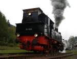 BR 94 94 1538 beim Herbstfest der Rennsteigbahn am 3.10.2009 am Bahnhof St�tzerbach.