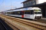  S Bluemechischtli mit Rucksack (RABe 526) in Weinfelden als S5 ...