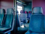 Der Innenraum eines VT 628 ist recht gem�tlich. Hier mal ...