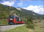 strecke-albulabahn-1-rei-fi RE1144 mit Ge 4/4 III 648 'Susch' zwischen Surava und Teifencastel. (01.10.2009)