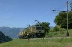 Der Train du Chocolat 2118 nach Gruy�re und Broc am ...
