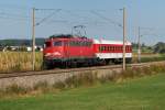 115 350 mit PbZ 1960 bei Kutzenhausen (08.09.2009)  ...