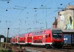 RB 24545 (Bremen-Vegesack-Verden(Aller)) mit Schublok 111 081-6 in Verden (Aller) ... RB 24545 (Bremen-Vegesack-Verden(Aller)) mit Schublok 111 081-6 in Verden (Aller) ...