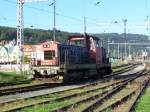 BR 714 714 208 am 26.09.2009 in Decin.