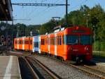 RBS - Triebwagen Be 4/12 43 unterweg nach Bern im ... RBS - Triebwagen Be 4/12 43 unterweg nach Bern im ...