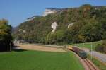 BDe 4/4 1632 am 30.09.2009 bei Oensingen  ...