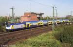 ME 146.18 mit Werbung am 09.10.06 bei Hmb.Veddel.  ...