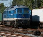 D 06 von Regental Cargo rangiert in Verden (Aller) 19.8.09 ...