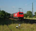 Die 185 605-3 der ...  Jens Baumhauer 06.10.2009