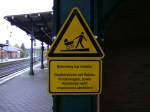 Dieses interessante Schild findet ...  Stephan Engel 06.10.2009